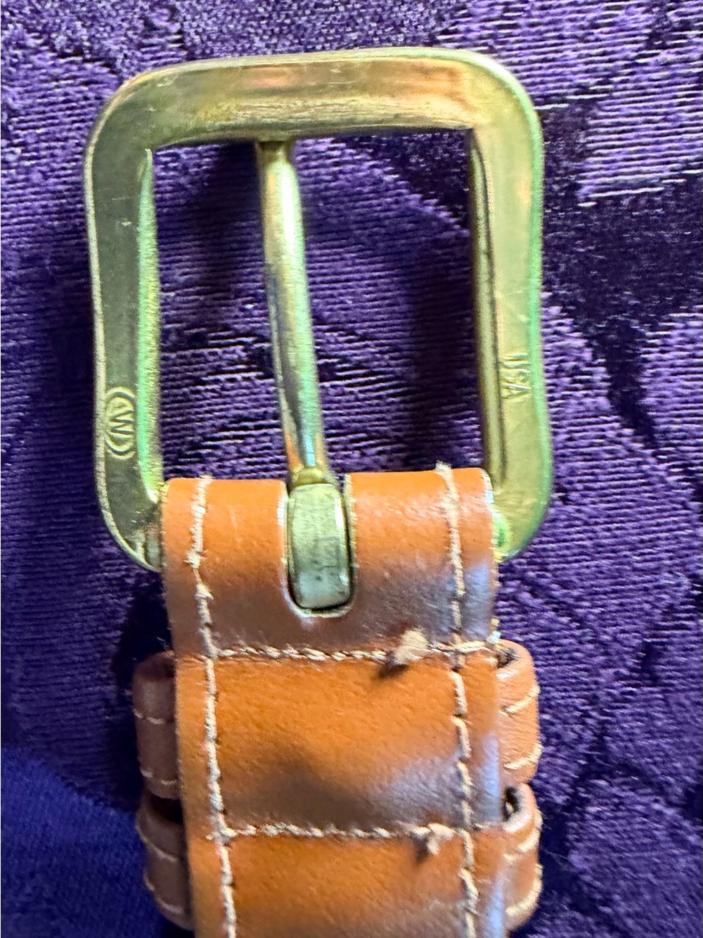 Vintage Lacoste Leather Strap with Red Crocodile Logo - Picture 4 of 10